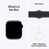 Apple Watch Series 11 GPS 42mm Jet Black Aluminium Case with Black Sport Band - S/M